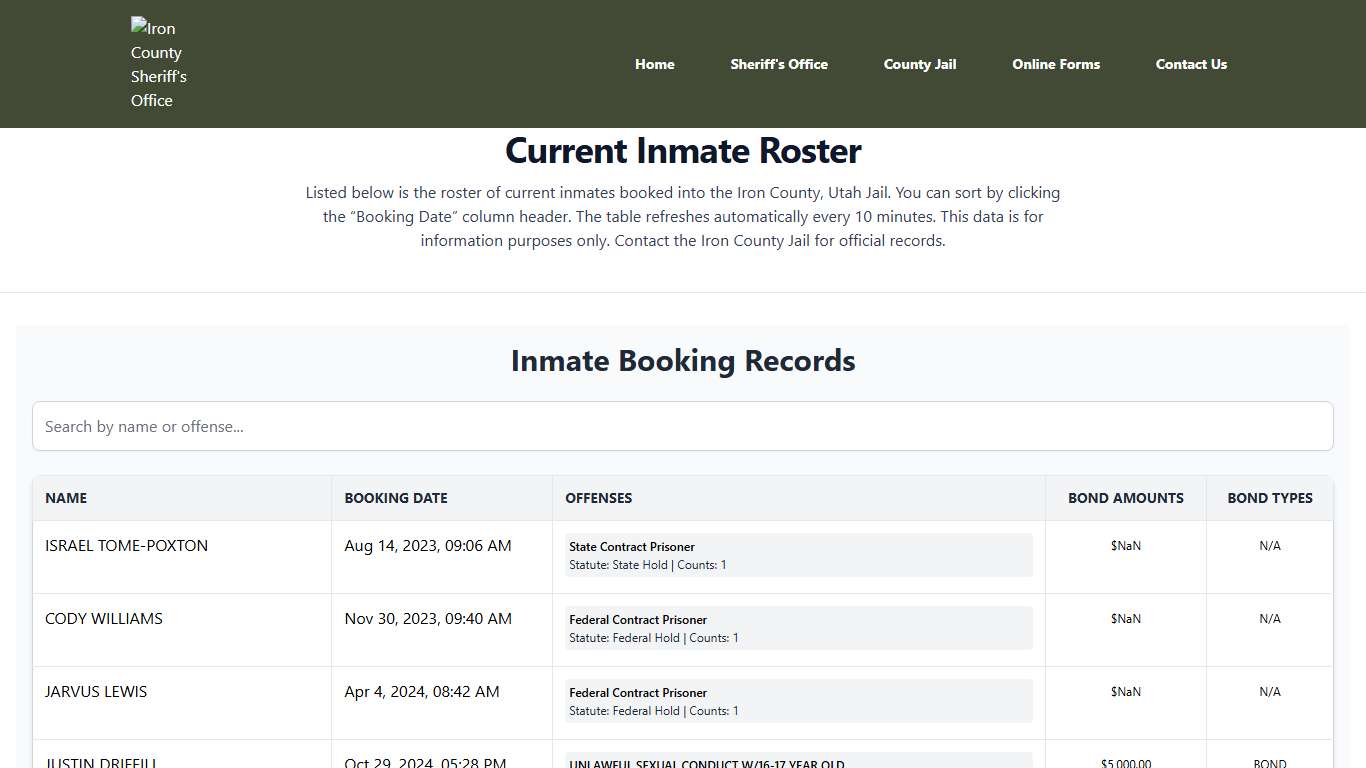 Iron County Sheriff's Office